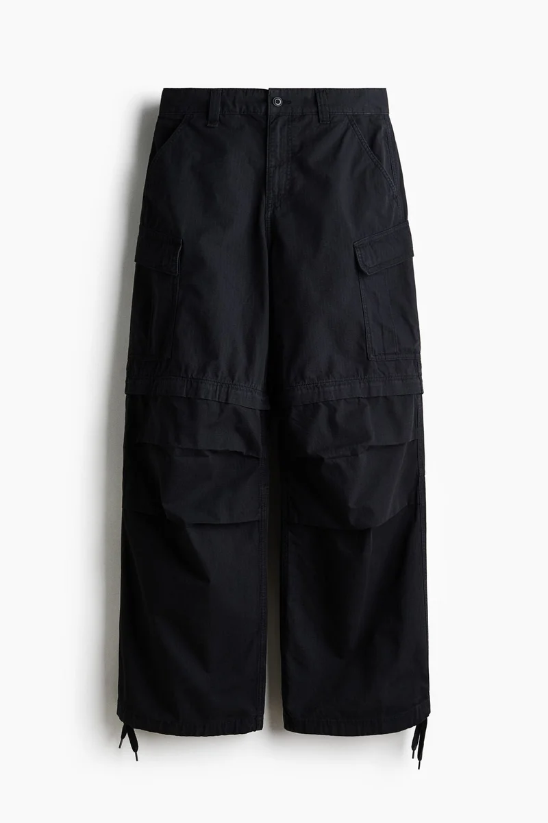 H&M Loose Fit Zip-off cargo trousers